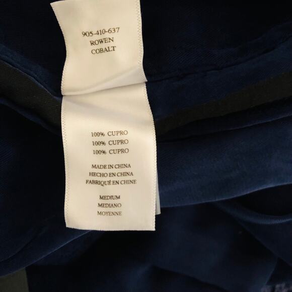 Rails NWT Rowen Military Inspired Crop Shoulder Epaulets Jacket Cobalt Blue Med - Picture 11 of 12